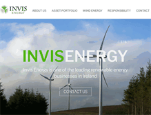 Tablet Screenshot of invisenergy.com